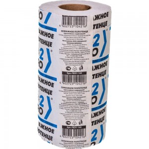 Бумажное полотенце 1-2-Pro 1 слой, рулон 140 л., вторичное сырье ПБЭ1-140