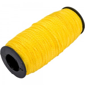 Разметочный шнур 888 на катушке, 100 м, желтый 9010901