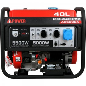 Бензиновый генератор A-iPower A5500EA 20106