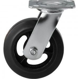 Большегрузное чугунное колесо поворотное с панелью SCD 63 (150 мм; 230 кг) А5 1000089