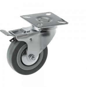 Аппаратное колесо поворотное с тормозом SCgb 93 (75 мм; 50 кг) А5 1000070