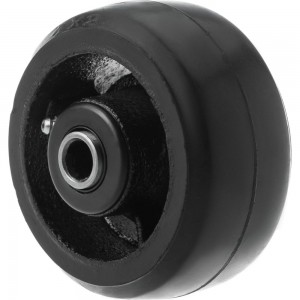 Большегрузное чугунное колесо без крепления D 46 (100 мм; 130 кг) А5 1000474