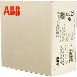 Контактор ABB AF26-30-00-13 с универсальной катушкой управления 100-250B AC/DC 1SBL237001R1300