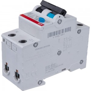 Автоматический выключатель дифференциального тока ABB DSH201R C20 AC30 2CSR245072R1204