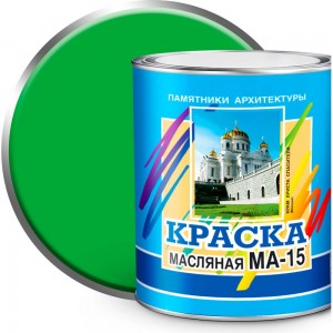 Масляная краска ABC FARBEN МА-15 (салатный; 2.5 кг) 4300000340