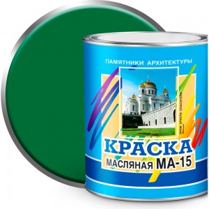 Масляная краска ABC FARBEN МА-15 (зеленый; 2.5 кг) 4300000330