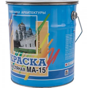 Масляная краска ABC FARBEN МА-15 (зеленый; 6 кг) 4300002468