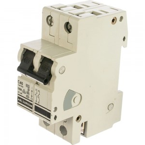 Автоматический выключатель ABL 2P, C, 40 A, 10 кА, 230/400 В AC, серия Т 2C40.0 C40T2
