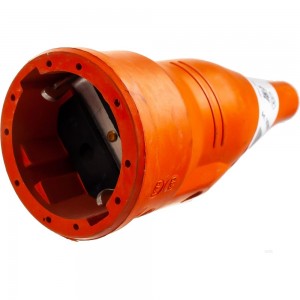 Кабельная розетка ABL резиновая с мультизаземлением, IP44 16A 2P+E 250V, оранжевый 1479070