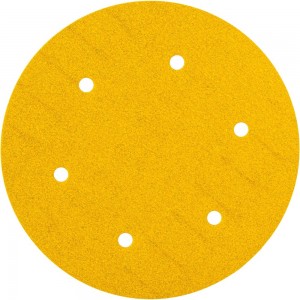 Круг шлифовальный на липучке Giraffe GOLD (225 мм; 6 отверстий; Р180) ABRAFORM AF-GG6-180