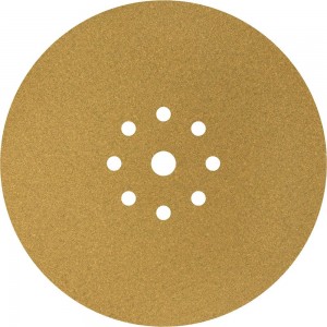 Шлифовальный круг на липучке Giraffe GOLD 50 шт, 225 мм, 9 отв., Р60 ABRAFORM AF50-GG-60
