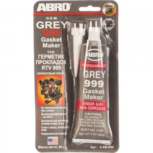 Герметик прокладок ABRO 999 серый USA 85 гр 9-AB-R