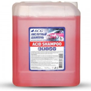 Кислотный шампунь для ручной мойки автомобиля ACG ACID SHAMPOO 5 л 1023520