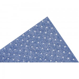 Искусственная перфорированная замша ACG SALPA 25 синяя, размер 55x40 см, 250 г/м 1002288
