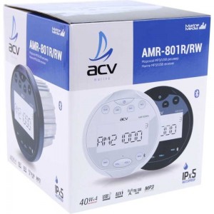 Морская магнитола ACV AMR-801RW