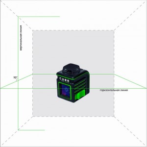 Построитель лазерных плоскостей ADA CUBE 360 Green Ultimate Edition А00470