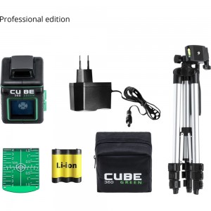 Построитель лазерных плоскостей ADA Cube 360 Green Professional Edition А00535