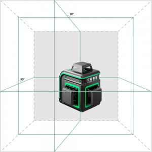 Построитель лазерных плоскостей ADA Cube 3-360 GREEN Professional Edition А00573