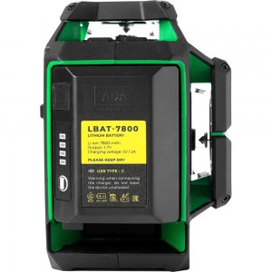 Лазерный уровень ADA LaserTANK 3-360 green basic edition А00633