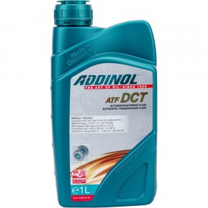 Трансмиссионное масло для роботизированных коробок Addinol ATF DCT, синтетическое, 1 л 74401807