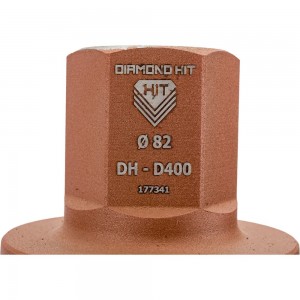 Сверло алмазное кольцевое DH-D400 (82х450 мм; 1 1/4; 8 сегментов) Адель ДУУ00005955