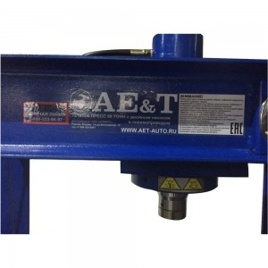 Пресс с ручным и пневмоприводом AE&T T61250A (50т)