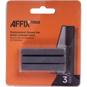 Бруски для хонингования AFFIX 51 мм, 3 предмета AF103020051