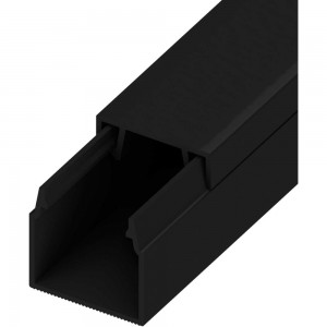 Кабель-канал AGIS ПВХ 16x16 мм Черный 60.03.16.16.200