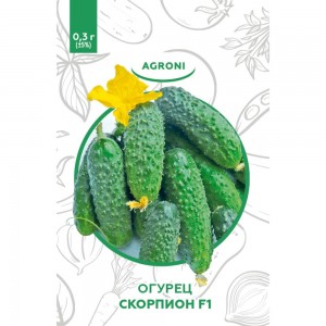 Семена Агрони Огурец Скорпион F1 0.3 г 4018