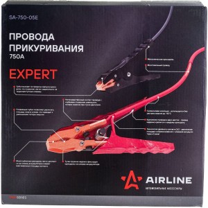 Провода прикуривания Airline EXPERT SA-750-05E 750А, 5м, 12/24В