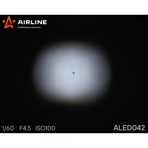 Светодиодная фара (балка) двухрядная Airline 6 LED 4D линза, 18W, 98x78x65, 12/24V ALED042