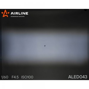 Светодиодная фара (балка) двухрядная Airline 6 LED 5D линза рабочий свет, 18W, 98x78x65, 12/24V ALED043