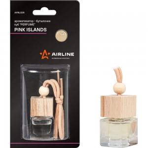 Ароматизатор-бутылочка Airline Perfume куб PINK ISLANDS AFBU235