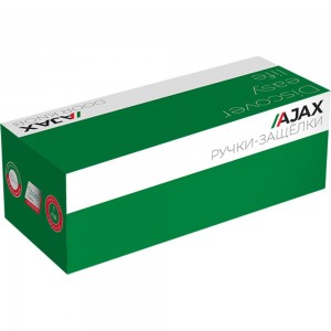 Ручка защелка AJAX 6082 SN-E кл./фик. мат. никель 39539