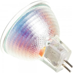Галогенная лампа АКЦЕНТ JCDR, 230В, 35W, GU5.3, с отражателем и защитным стеклом 4606400204329