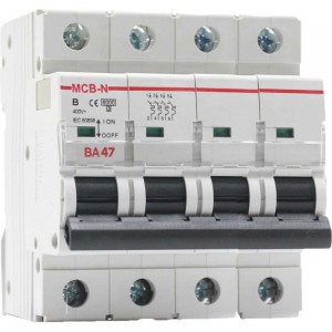 Автоматический выключатель AKEL ВА47-MCB-N-4P-B25-AC 400074