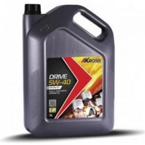 Моторное масло AKross DRIVE синтетическое, 5W-40, SN/CF, 5 л AKS0003MOF