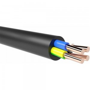 Силовой кабель АлКЗ ВВГнг(А)-LS 4x2,5 -0,66 (10м) ГОСТ VVG-P 4x2,5-10