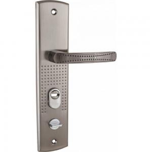 Универсальный комплект ручек для металлических дверей Аллюр (универсальный; левая) 5378