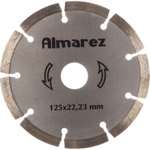 Диск отрезной алмазный Бетон (125х22.23 мм) Almarez 300125