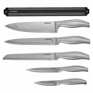 Набор ножей Alpenkok ВЕ-2260 6 предметов, с магнитным держателем (12) Р1-00006959
