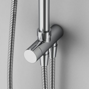 Душевая система AM.PM Gem набор: верхний душ d 220 мм, ручной душ, 1 ф-ция d 110 мм F0790000