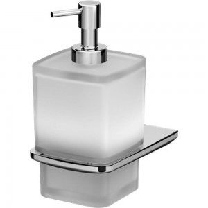 Стеклянный диспенсер для жидкого мыла с настенным держателем, хром AM.PM A50A36900