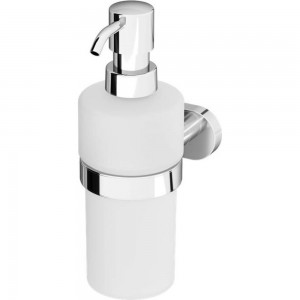 Стеклянный диспенсер для жидкого мыла с настенным держателем, хром AM.PM A7436900