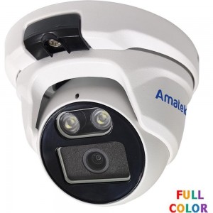 Купольная ip видеокамера Amatek Ac-idv402mfsx 2.8 мм микрофон+sd+full color 7000755