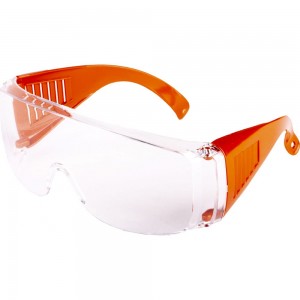 Защитные очки AMIGO с оранжевыми дужками 74308