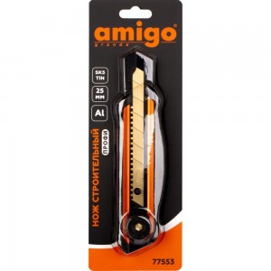 Строительный нож AMIGO 25 мм 77553