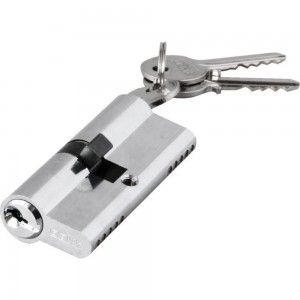 Цилиндр замка ANBO 2200 ключ/ключ, английский, 3 ключа, никель, 35х35 мм l4213