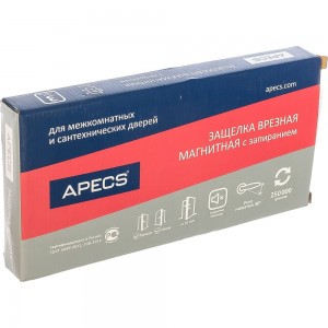 Врезная магнитная защелка APECS 5300-M-WC-CR 15734
