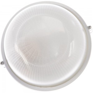 Влагозащищенный светильник APEYRON круг белый, алюминий, рассеиватель стекло, IP54, E27, 60Вт, 130С 11-18бел